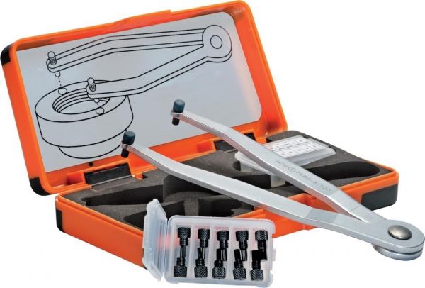 AMF Stirnlochschlüssel-Satz verstellbar 8-100mm - kommt direkt von HUG Technik 😊