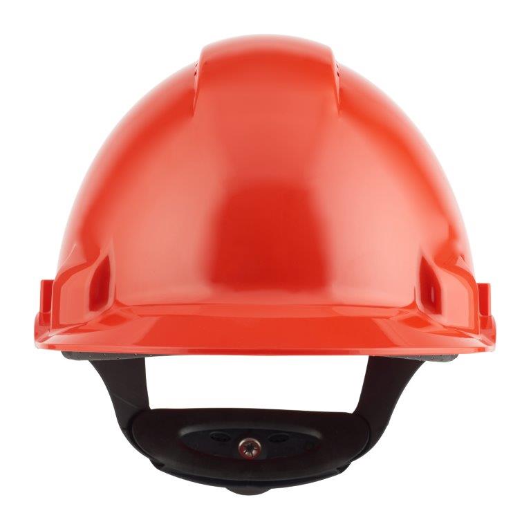 3M™ G3000 Schutzhelm Uvicator, G30NUR rot, belüftet, mit Schweissband - direkt bei HUG Technik ✓