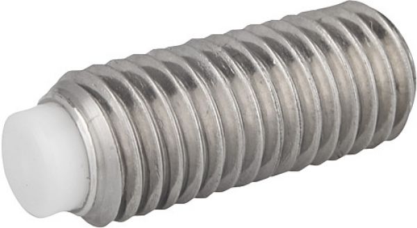 Druckschraube M04X6,5 Edelstahl, Komp:Messing - K0667.041X65 - bei HUG Technik ☆