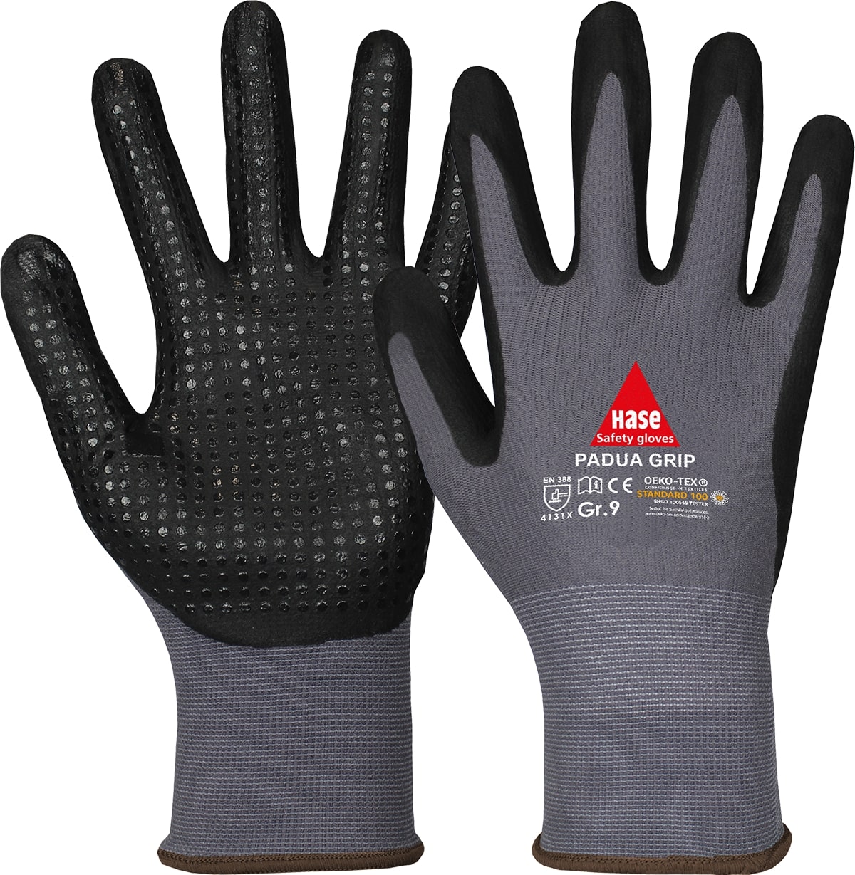 PADUA GRIP, PADUA GRIP GREEN, Montagehandschuh aus Nylon/Nitrilschaum - direkt von HUG Technik ✓