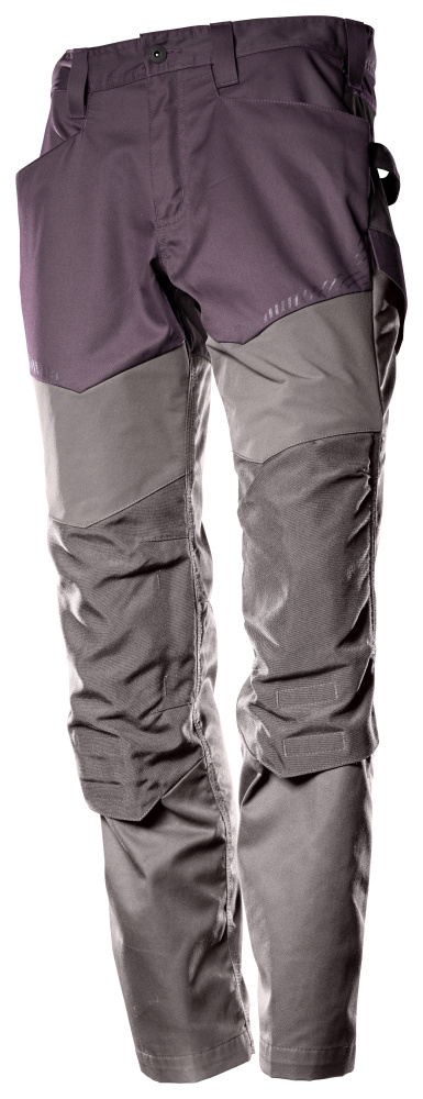 MASCOT® CUSTOMIZED Hose mit Knietaschen  Gr. 76/C44, bordeaux/anthrazitgrau - erhältlich bei ✭ HUG Technik ✓