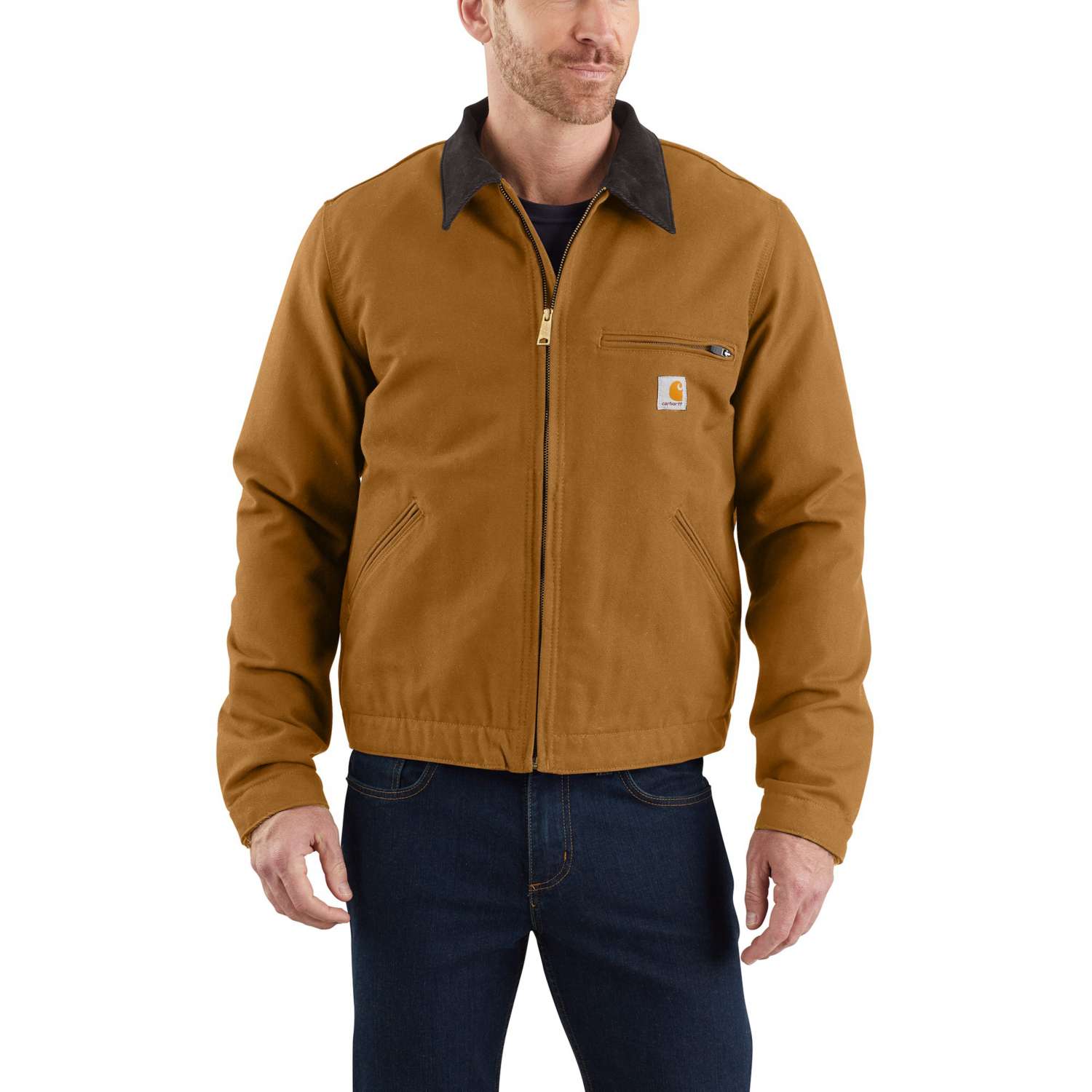 carhartt® Herren Jacke »DUCK DETROIT JACKET« carhartt® brown - jetzt NEU  bei ✭ HUG Technik ✓