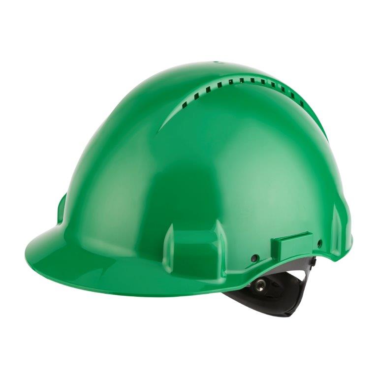 3M™ G3000 Schutzhelm Uvicator, G30NUG grün belüftet, mit Schweissband - bei HUG Technik ♡ 3M™ G3000 Schutzhelm Uvicator, G30NUG grün belüftet, mit Schweissband - bei HUG Technik ♡