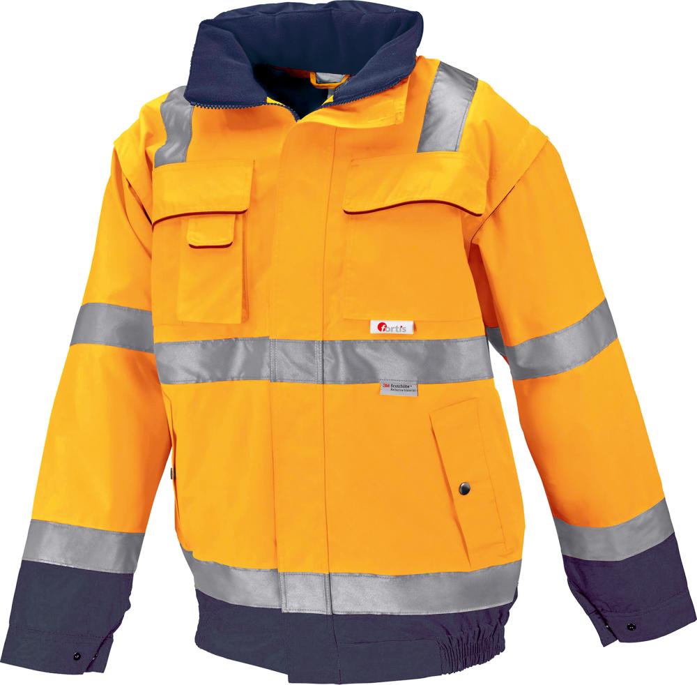 FORTIS Warnjacke Arthur, orange-marine - gibt’s bei ☆ HUG Technik ✓