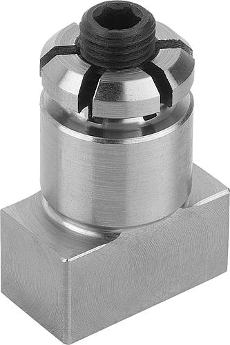 Positionierbolzen spreizbar, Form: A Vergütungsstahl, B1=20 - K0356.1610 - direkt von HUG Technik ✓