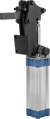 Pneumatikspanner horizontal Stahl, schwere Ausführung - K0091.0750 - erhältlich bei ♡ HUG Technik ✓