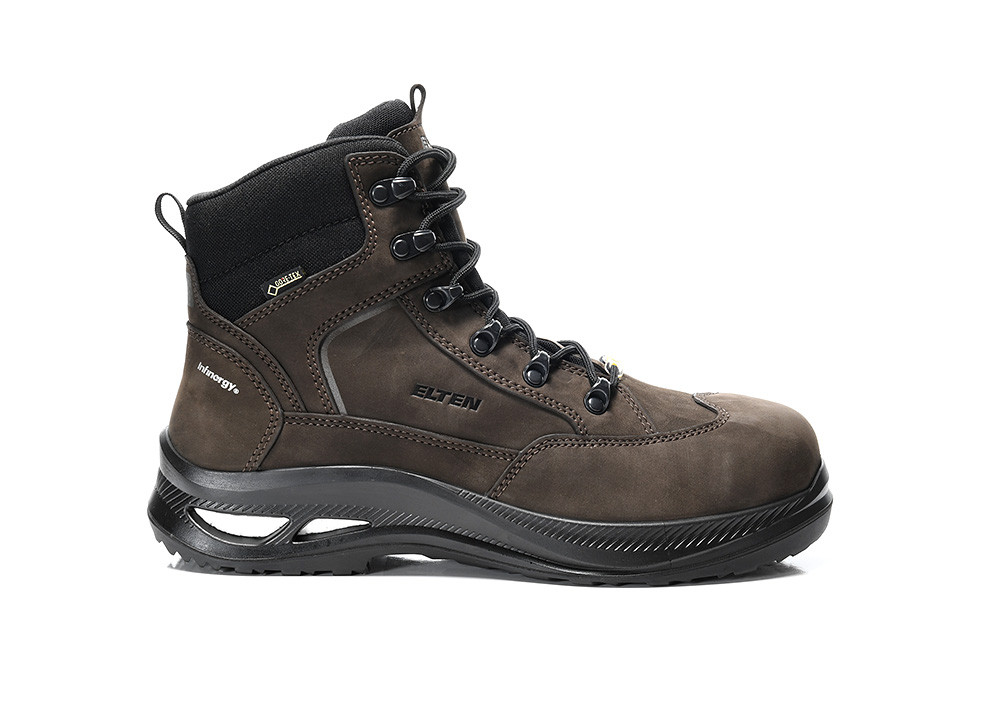 ELTEN® Sicherheitsstiefel THELON XXG GTX brown Mid ESD S3 HI CI - erhältlich bei ✭ HUG Technik ✓