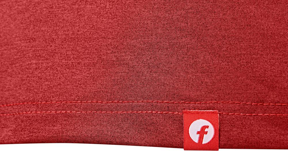 FORTIS Elements T-Shirt Quick Dry, bordeaux-schwarz meliert - direkt bei HUG Technik ✓