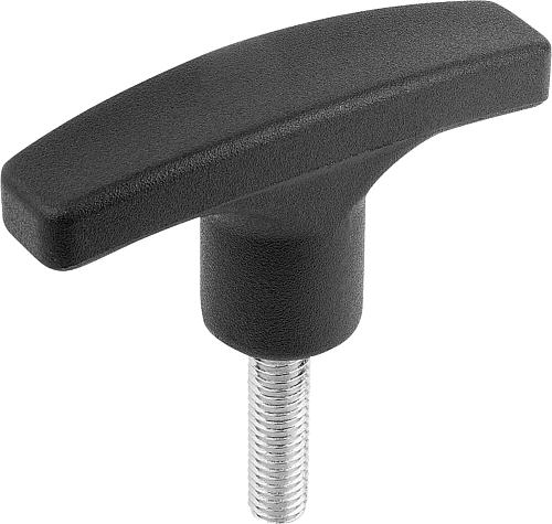 T-Griff A=60 M6x20 - K0180.26006X20 - direkt von HUG Technik ✓