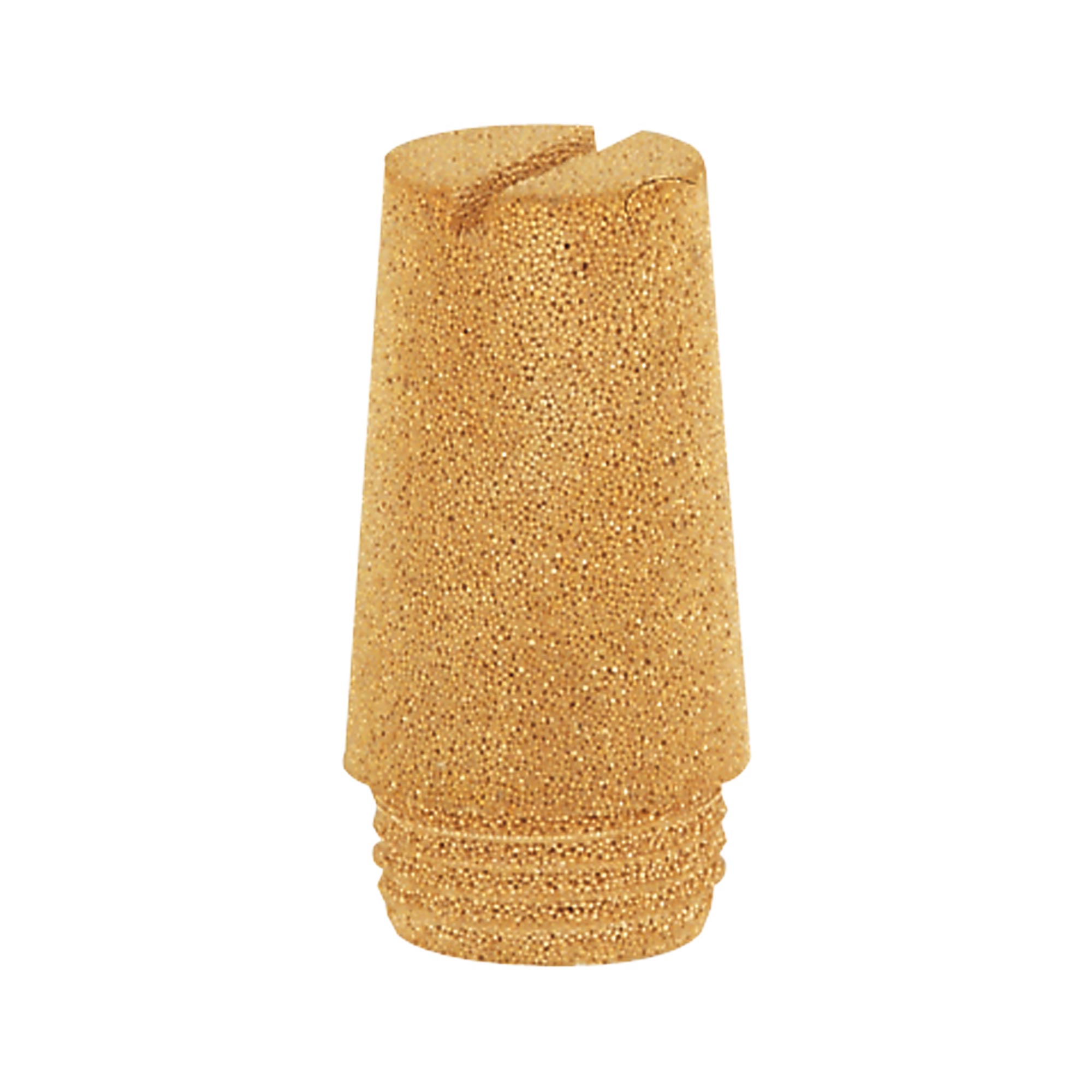Sinterbronce-Schalldämpfer, Schlitz, G 1/2, 0 - 8 bar - erhältlich bei ✌ HUG Technik ✓