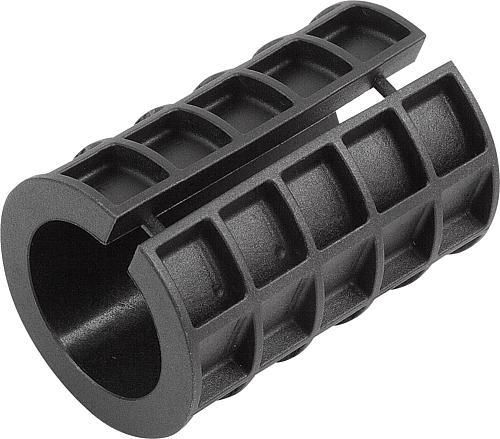 Reduzierhülse rund Thermoplast, A=12,25, B=18 - K0492.01812 - bei HUG Technik ✭