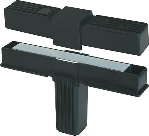 Steckverbinder T-Stück Polyamid, Komp:Stahl - K0617.1201512 - direkt von HUG Technik ✓