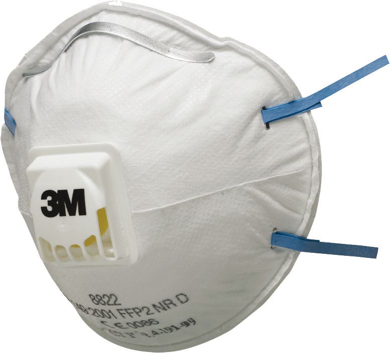 3M™ Atemschutzmaske 8822, FFP2 NR D - erhältlich bei ✭ HUG Technik ✓