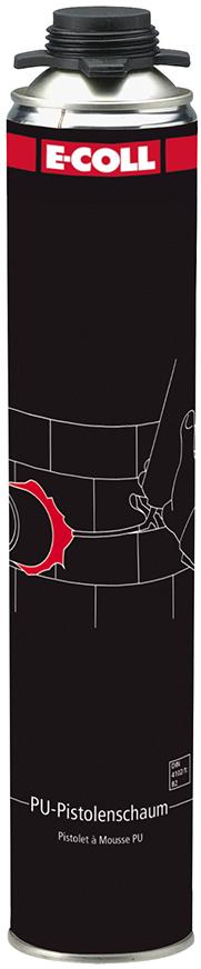 E-COLL PU-Pistolenschaum B2 750ml (MDI-haltig)