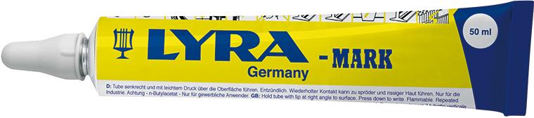 LYRA Signierpaste 4150 weiß 50ml - bei HUG Technik ✭