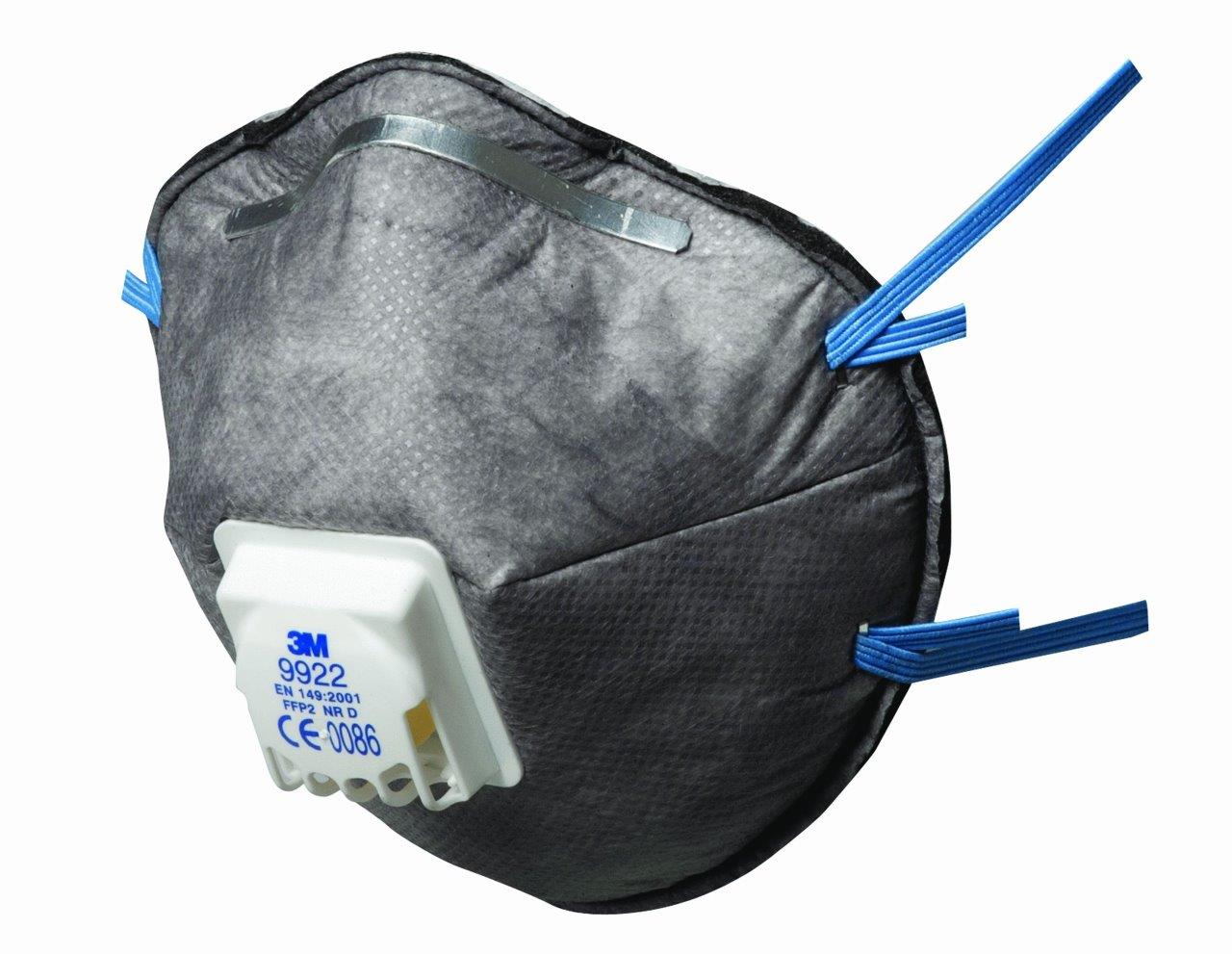 3M™ Spezialmaske 9922 FFP2 (1 Pack = 10 Stück) - direkt bei HUG Technik ✓