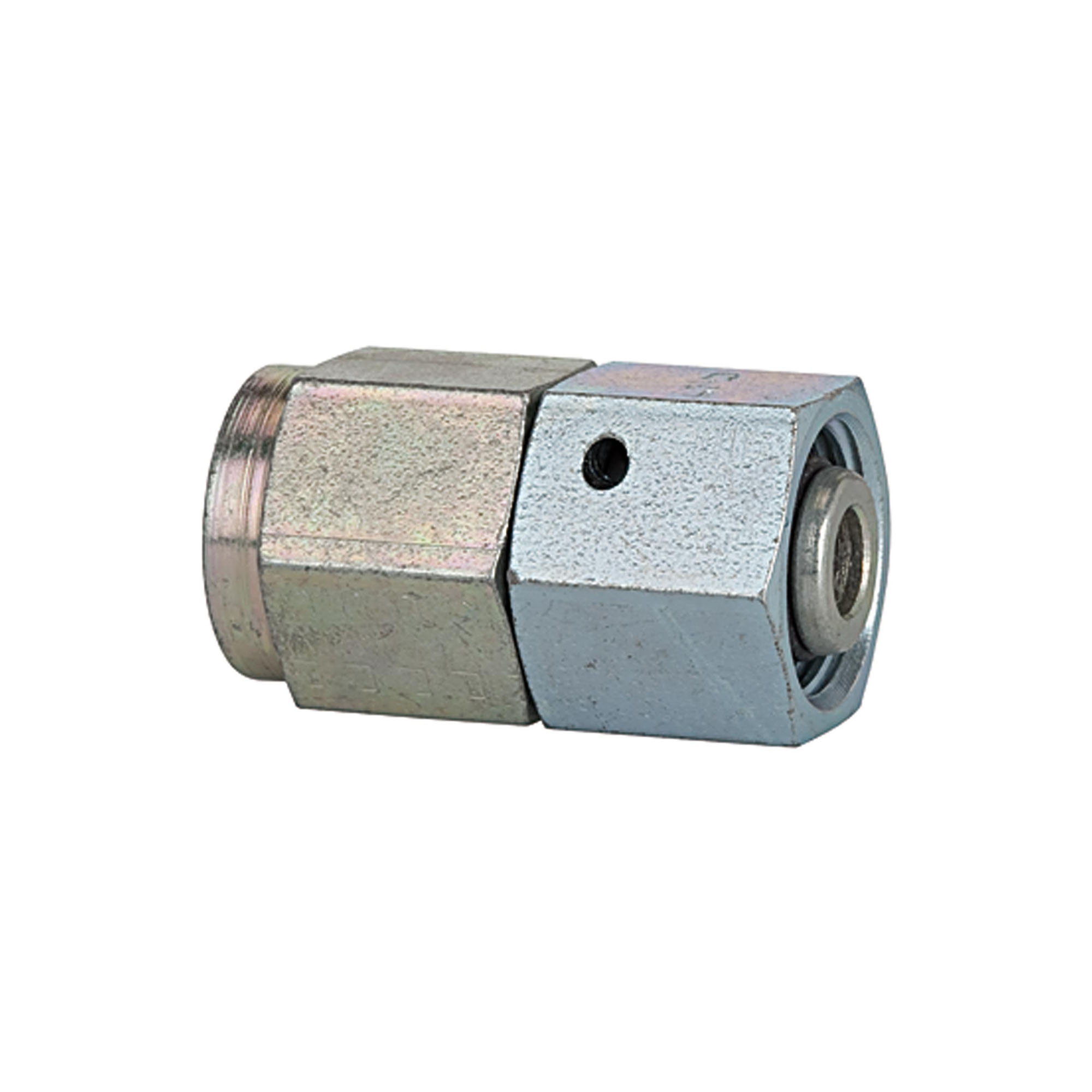 Manometer-Anschlussverschraubung,G 1/4 i., Rohr-Ø 10, Stahl verzinkt - direkt von HUG Technik ✓