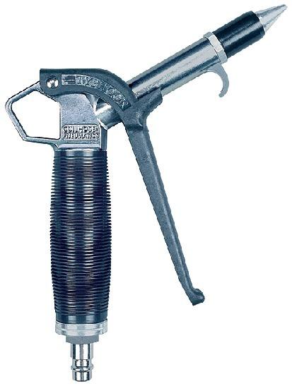 Hochleistungs-Blaspistole »Typhoon«, Geräuschdämpferdüse, Stecker DN 7,2 - bei HUG Technik ✓