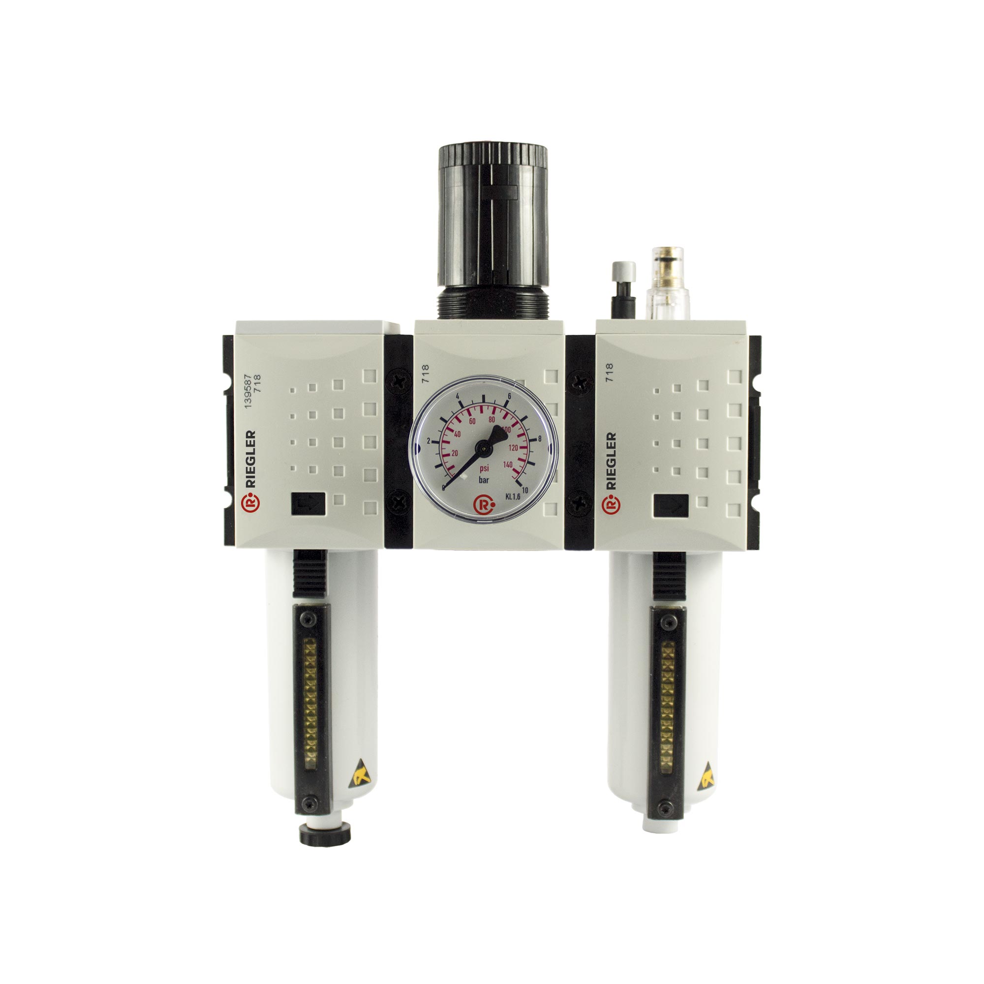 Wartungseinheit 3-tlg. »FUTURA«, Metallbehälter, BG 4, G 1, 0,1-2 bar, HA - kommt direkt von HUG Technik 😊 Wartungseinheit 3-tlg. »FUTURA«, Metallbehälter, BG 4, G 1, 0,1-2 bar, HA - kommt direkt von HUG Technik 😊