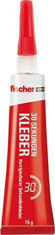 fischer® GOW 30 Sekunden Kleber 15g - gibt’s bei ☆ HUG Technik ✓