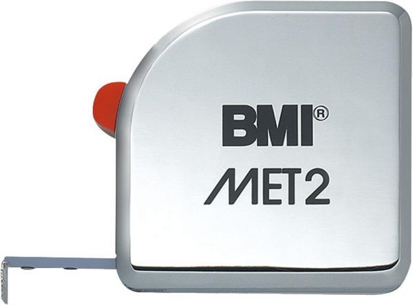 BMI® Taschenbandmaß MET 2 2mx13mm - direkt von HUG Technik ✓ BMI® Taschenbandmaß MET 2 2mx13mm - direkt von HUG Technik ✓