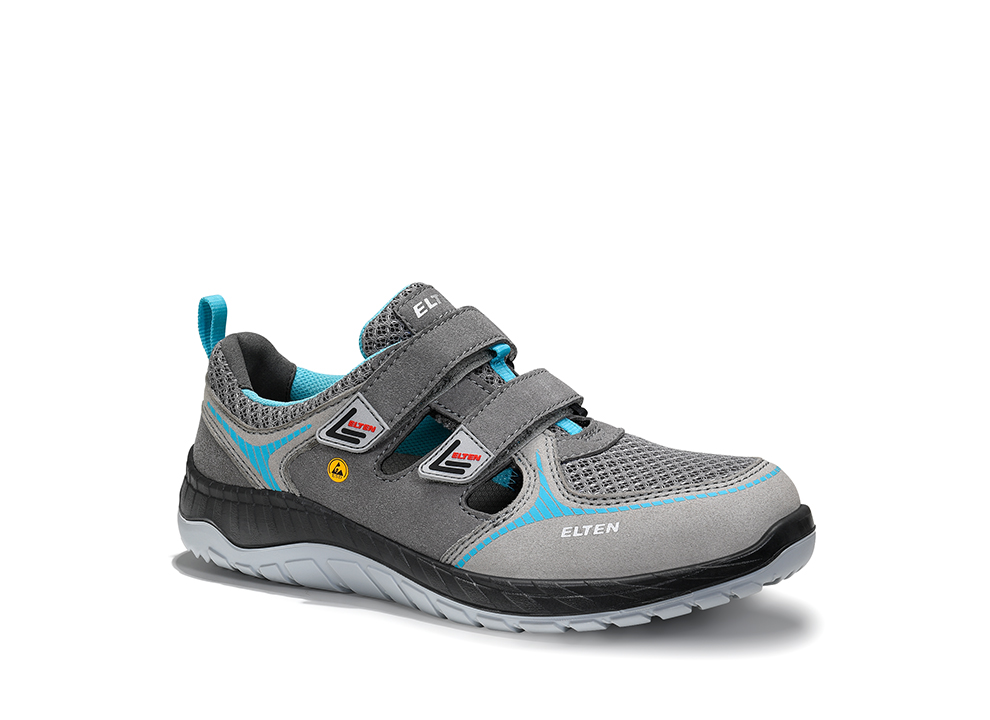 ELTEN® Damen-Sicherheitssandale MELLI grey Easy ESD S1P, 741341 - erhältlich bei ✭ HUG Technik ✓