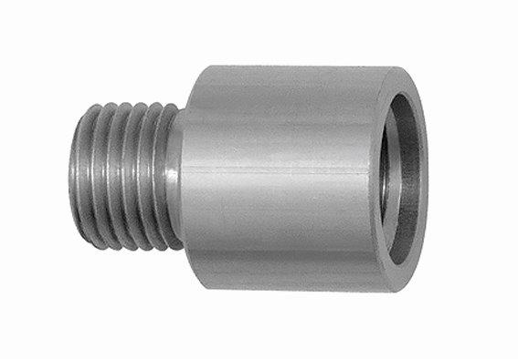 Gewindeadapter Aluminium, AG M12x1,25, IG G 1/4 - bei HUG Technik ✭