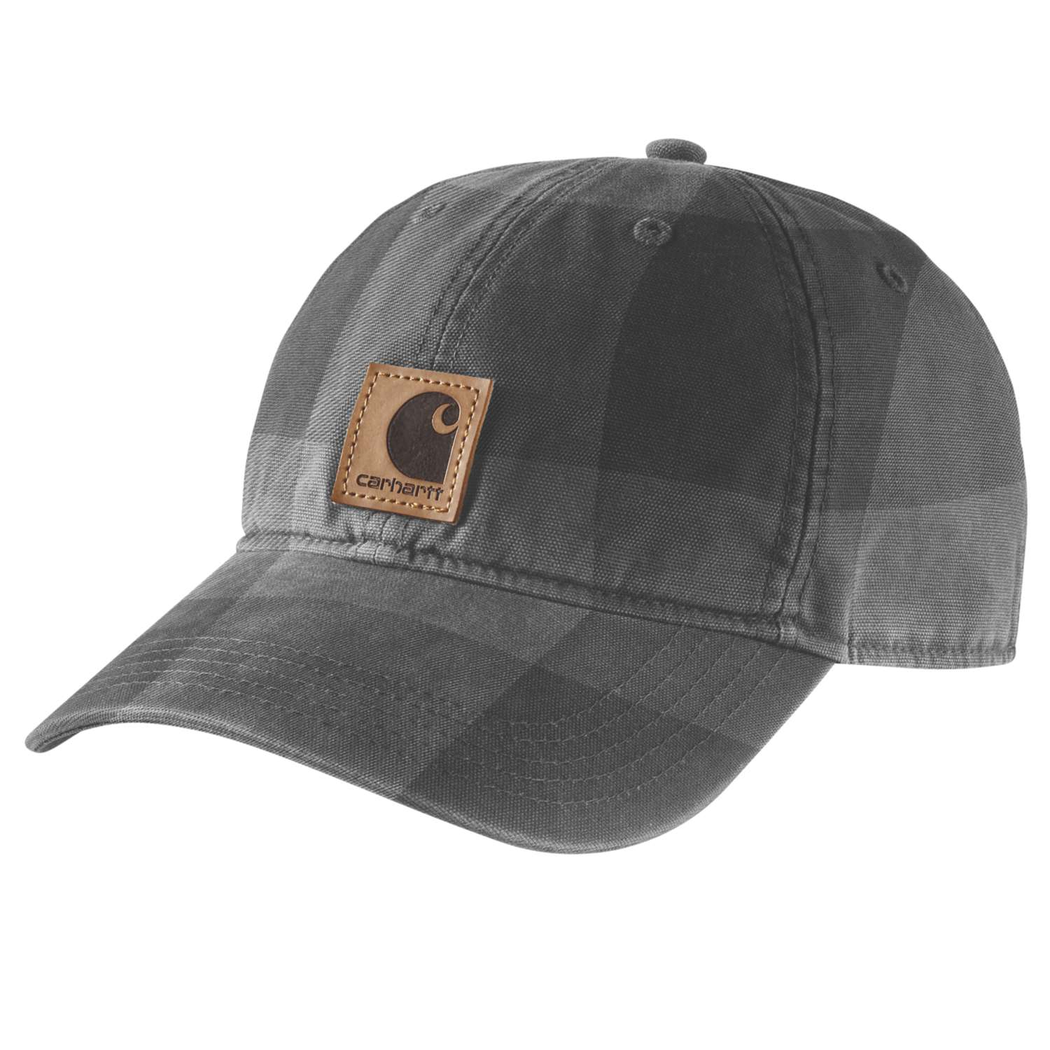 carhartt® Herren Mütze »FLANNEL CAP« gravel Flach  - erhältlich bei ✌ HUG Technik ✓