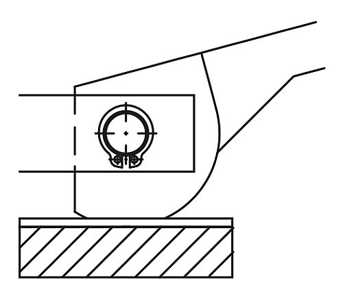 Achsbolzen D1=10 L=25 Vergütungsstahl, mit Ringsicherung - K0007.101 - erhältlich bei ♡ HUG Technik ✓