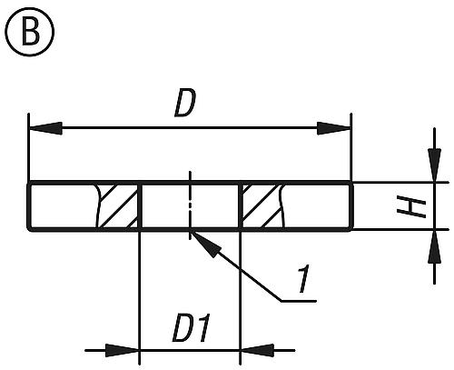 Rohmagnet Ringmagnet, Form: B NdFeB, D1=10,5 ±0,1, D=32 ±0,1 - K1405.32 - bei HUG Technik ✭