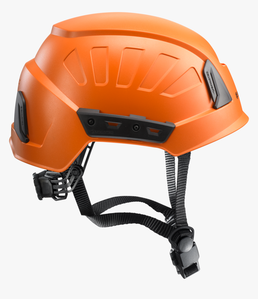 SKYLOTEC INCEPTOR GRX Industrieschutz- und Bergsteigerhelm orange Seitenansicht