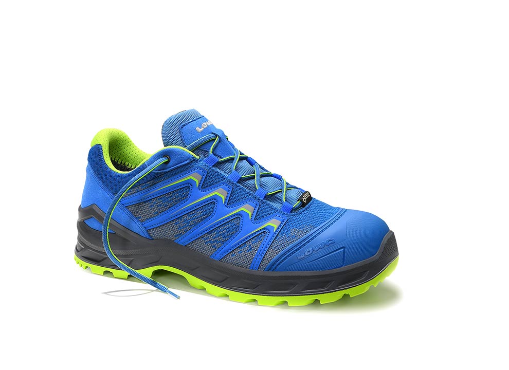 LOWA Sicherheitshalbschuh LARROX Work GTX blue Low S3 CI, 5426 - gibt’s bei ☆ HUG Technik ✓