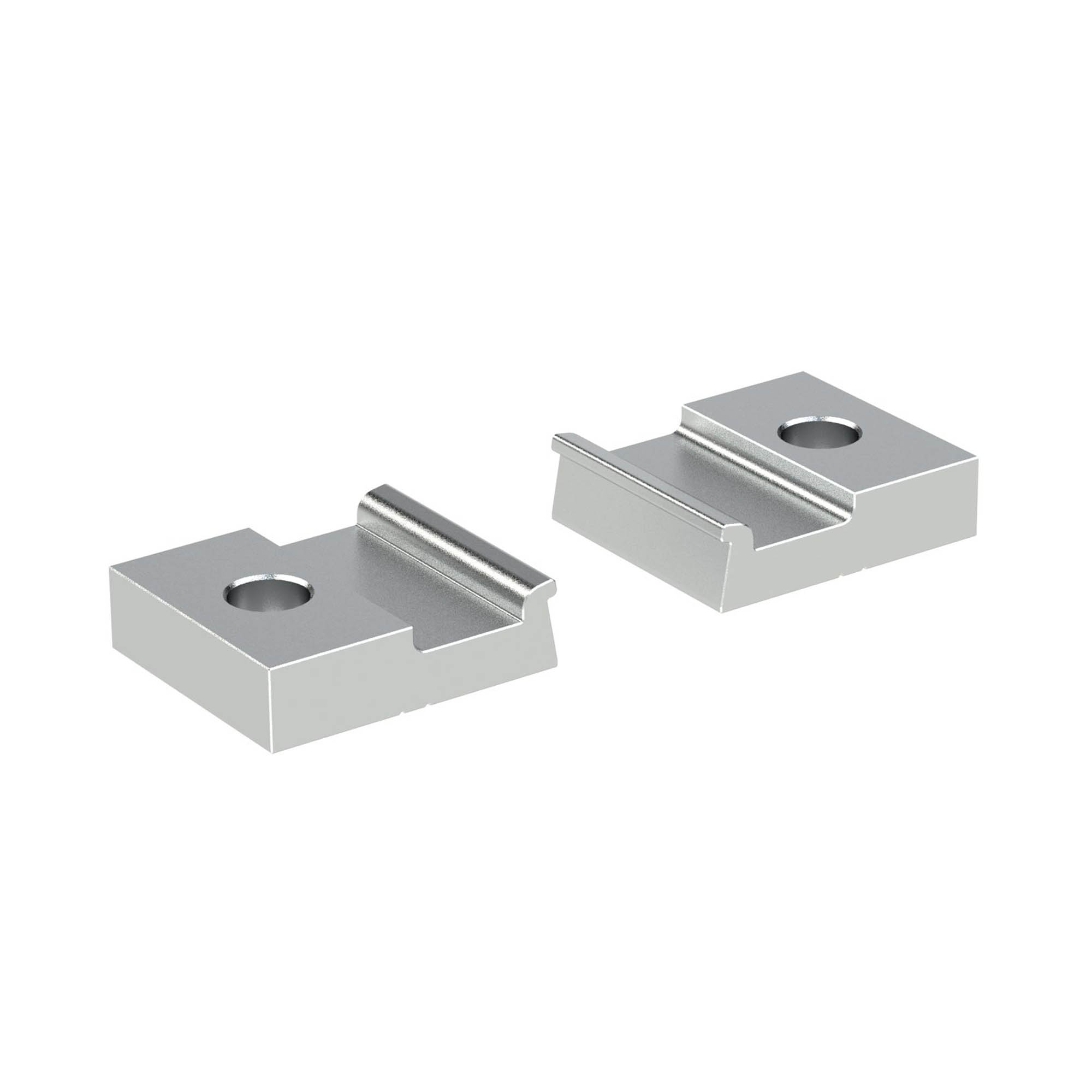 Zwischenstütze für kolbenstangenlose Zylinder ZRL1 Ø16 - erhältlich bei ✭ HUG Technik ✓