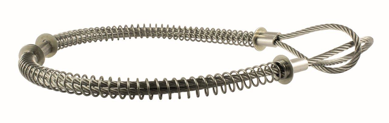 Schlauchsicherungskabel, für Schlauch-AD 38 - 75 mm, Stahl verzinkt - erhältlich bei ♡ HUG Technik ✓