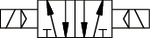 5/2-Wegeventil elektropneumatisch, bistabil, G 3/8, 230 V - direkt bei HUG Technik ✓