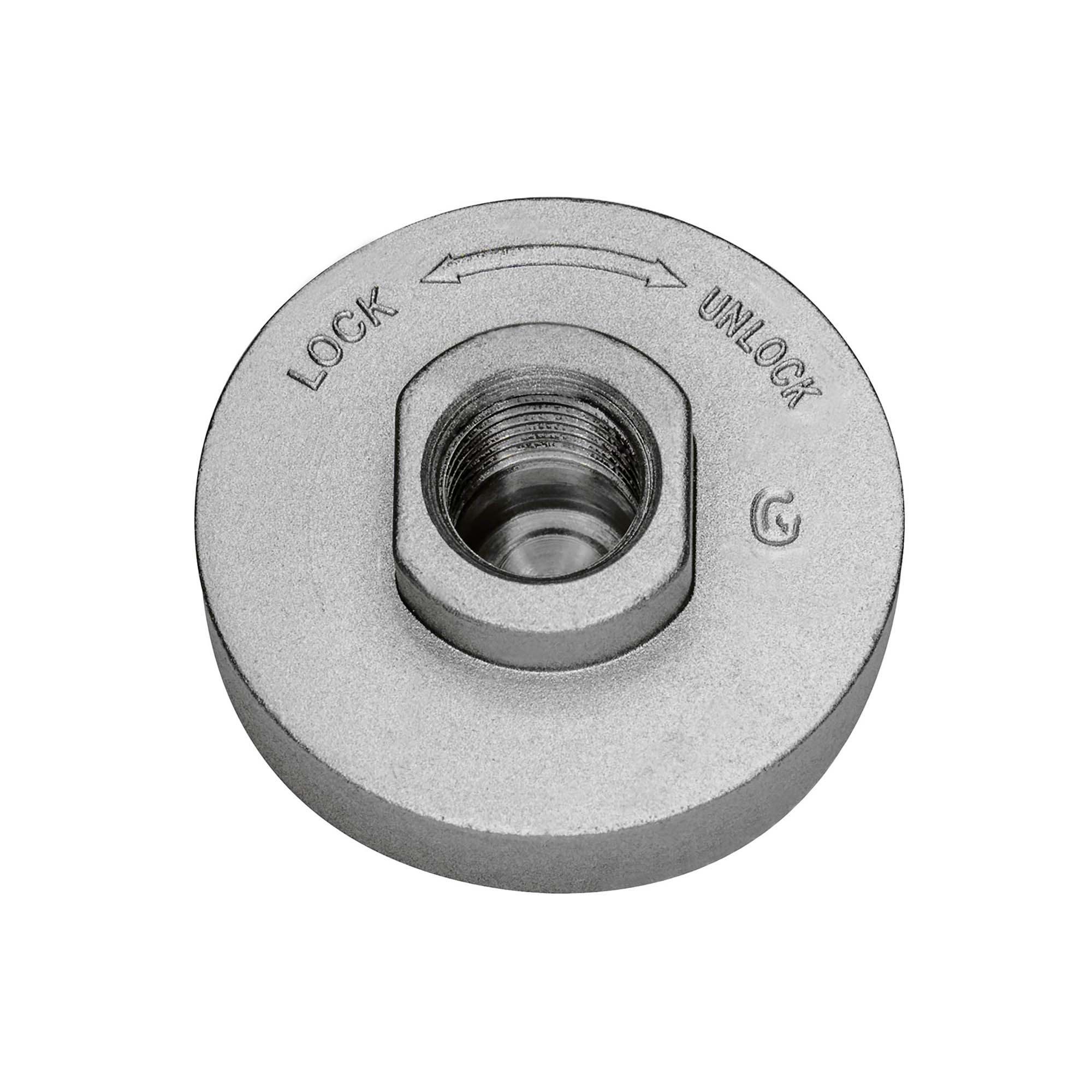 Adapterplatte für Standardmanometer, Serie »GA« BG 400 + BG 600 - kommt direkt von HUG Technik 😊