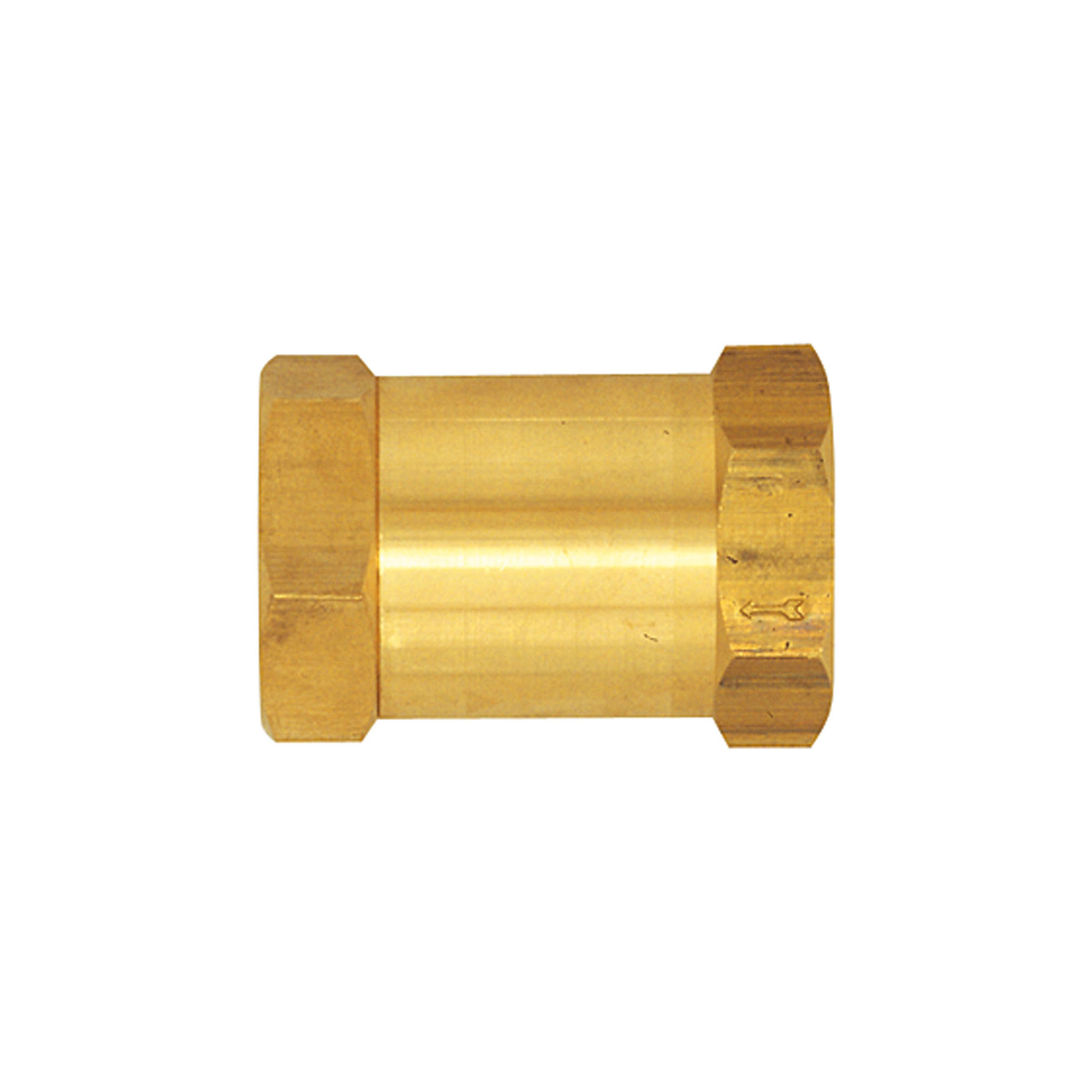 Rückschlagventil, Durchgangsform, Messing, G 3/4 IG, 0,1 - 0,2 bar - direkt von HUG Technik ✓