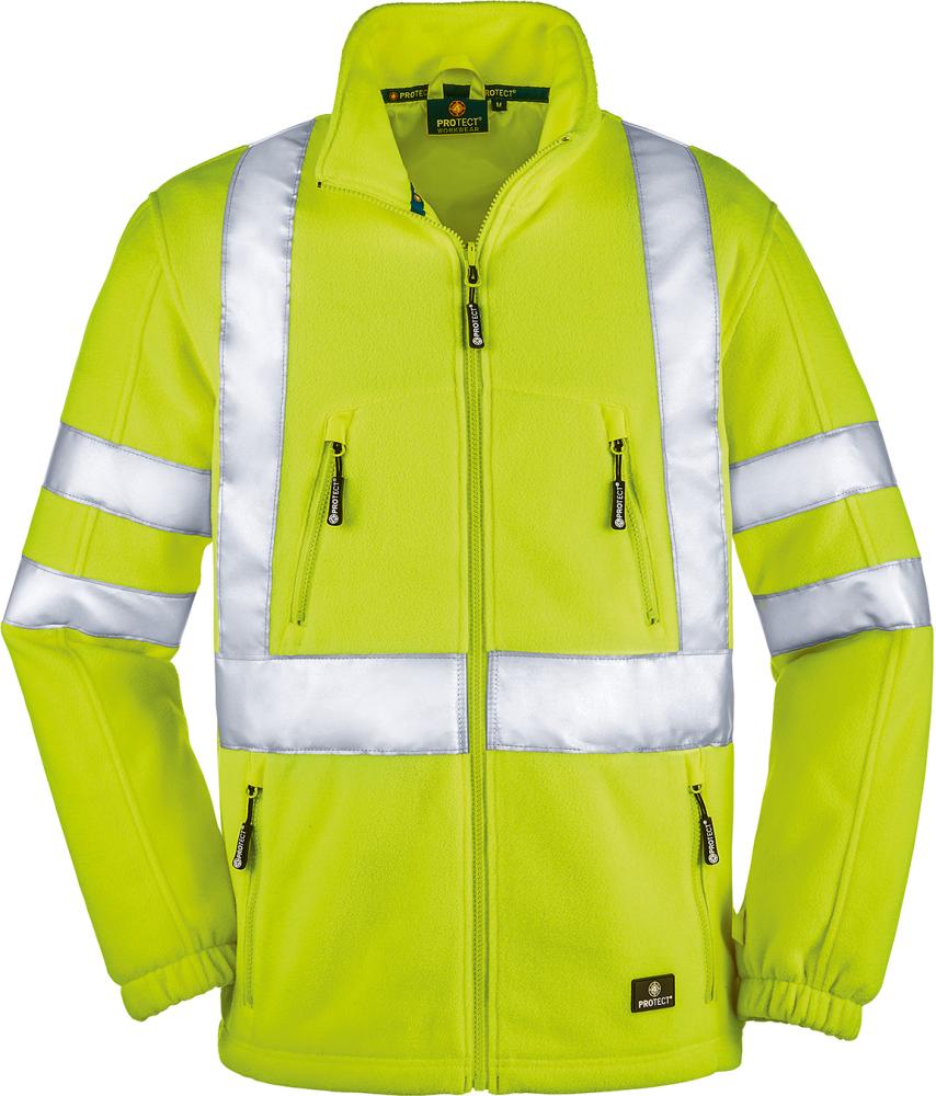 4Protect® Warn-Fleecejacke - erhältlich bei ♡ HUG Technik ✓