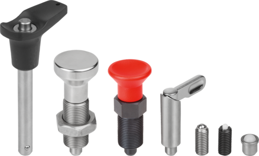 Kategorie Druckstücke, Arretierbolzen