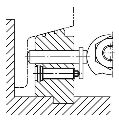Federndes Druckstück Standard Federkraft Autom.Stahl, Komp: Bolzen aus Stahl, K0331.12 - bei HUG Technik ✓