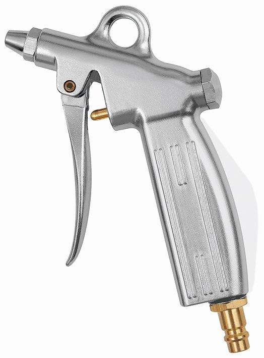 Dosierbare Blaspistole Standarddüse, Aluminium, Nippel NW 7,2 - bei HUG Technik ♡