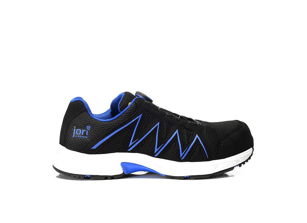 JORI Sicherheitshalbschuh, SPEEDY BOA® black- blue Low ESD S1P, 12171 - erhältlich bei ✭ HUG Technik ✓