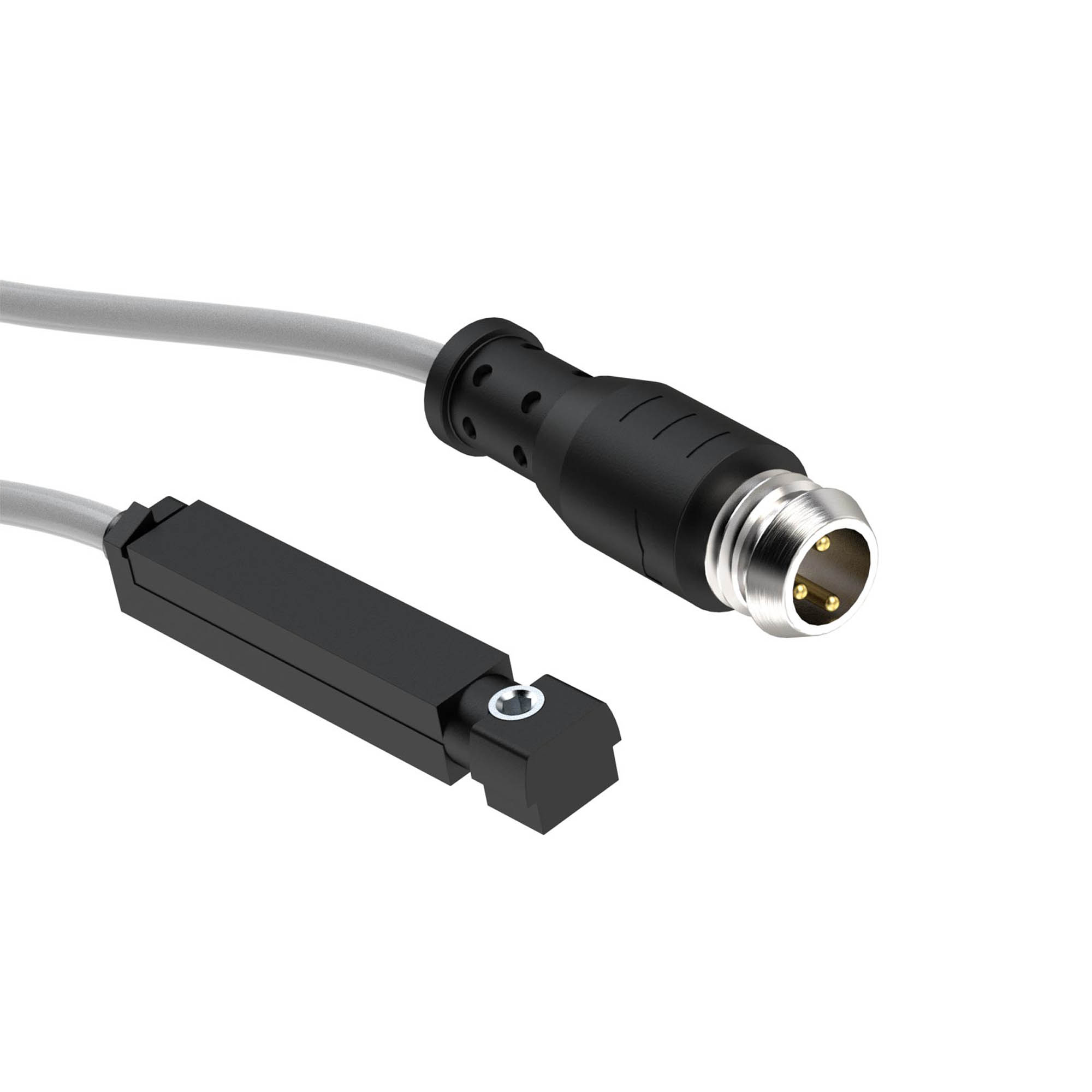 HALL-Sensor, 3-Draht, M8-Stecker, 10-30V DC, 4W, NO, PNP,LED - direkt bei HUG Technik ✓