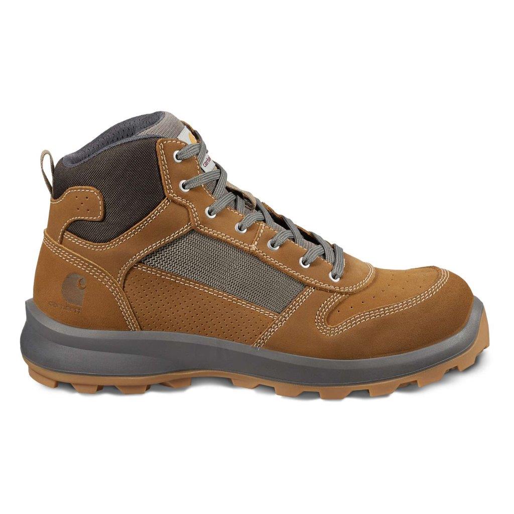 carhartt® Sicherheitsstiefel S1P MICHIGAN SNEAKER MID carhartt® brown Flach  - bei HUG Technik ✭