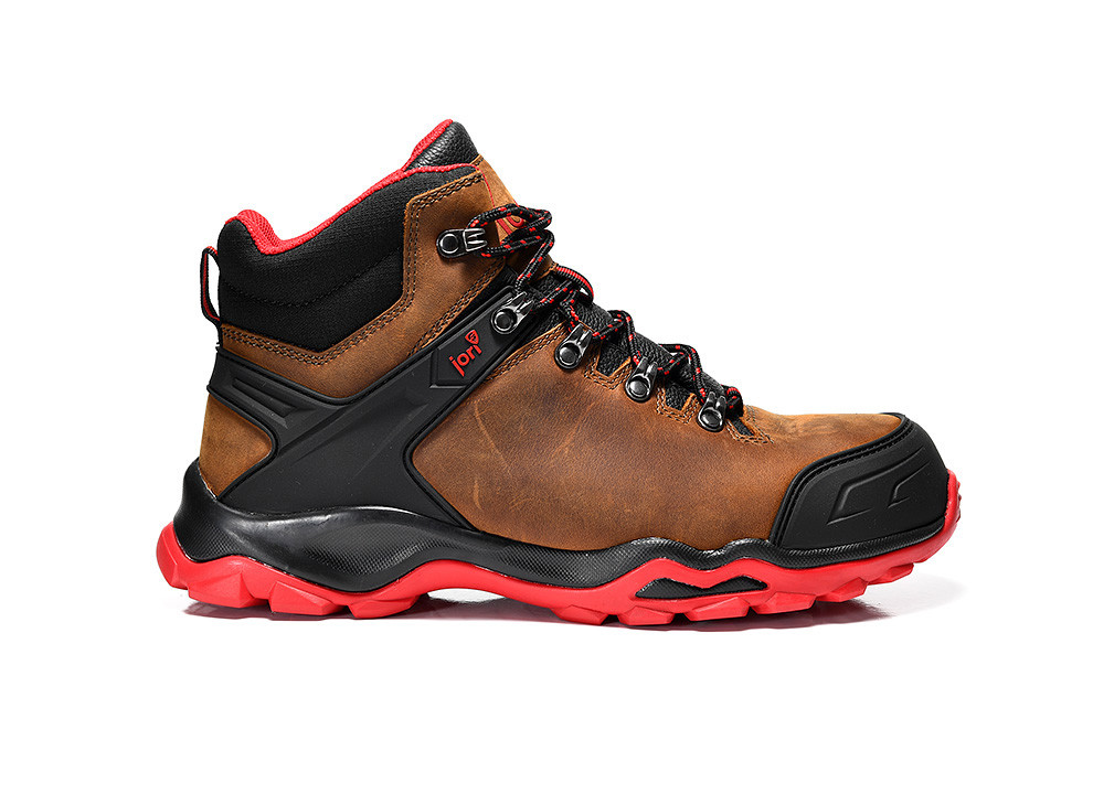 JORI Sicherheitsschnürstiefel, POWERFUL brown Mid S3, 16621 - direkt bei HUG Technik ✓