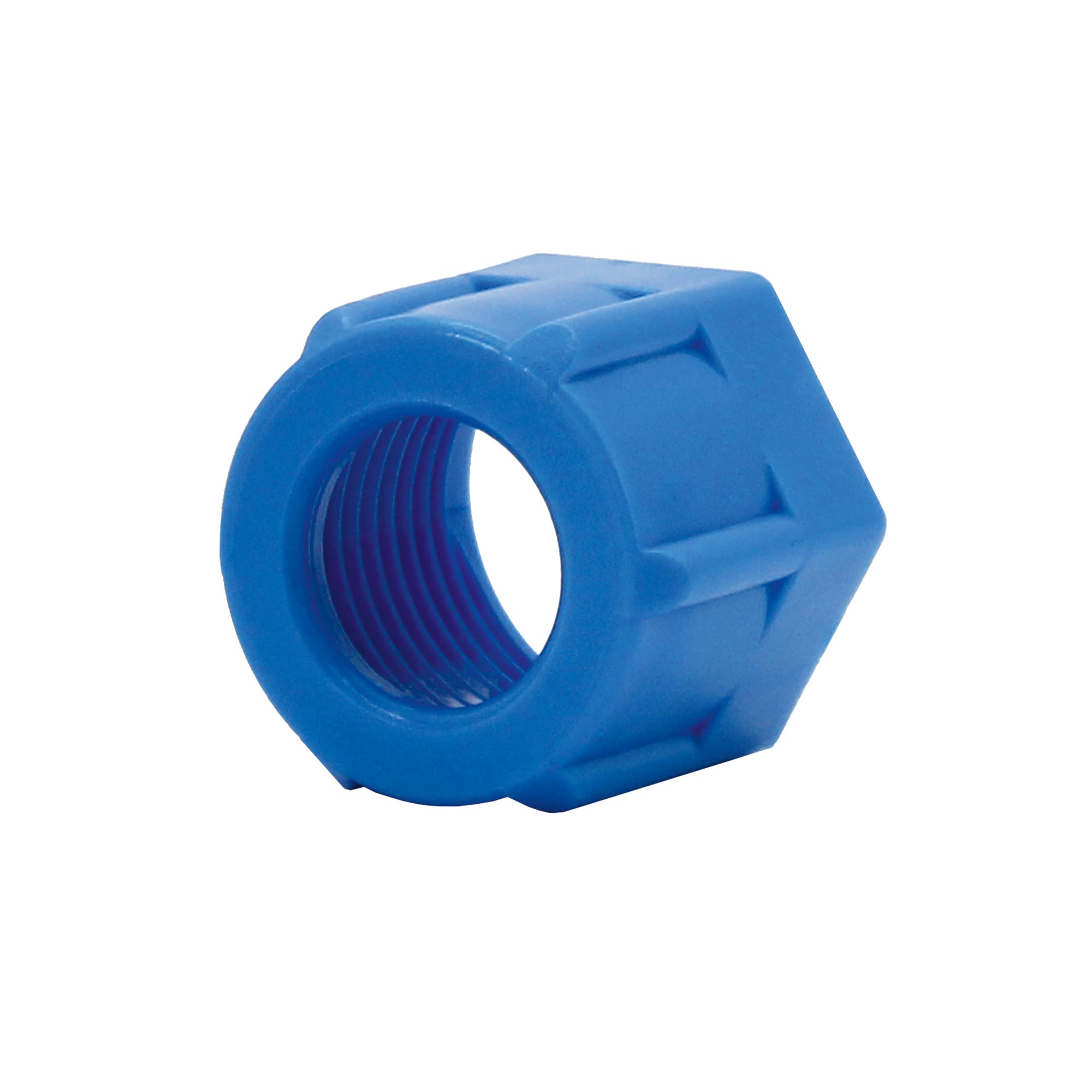 Klemm-Mutter, M14x1,0, für Schlauch 10/8 mm, SW 17, POM - erhältlich bei ✭ HUG Technik ✓