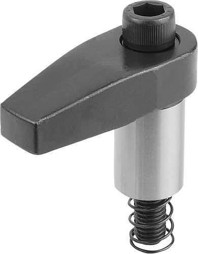 Spannhaken D=18, Form: B, geschliffen - K0014.208020 - bei HUG Technik ♡