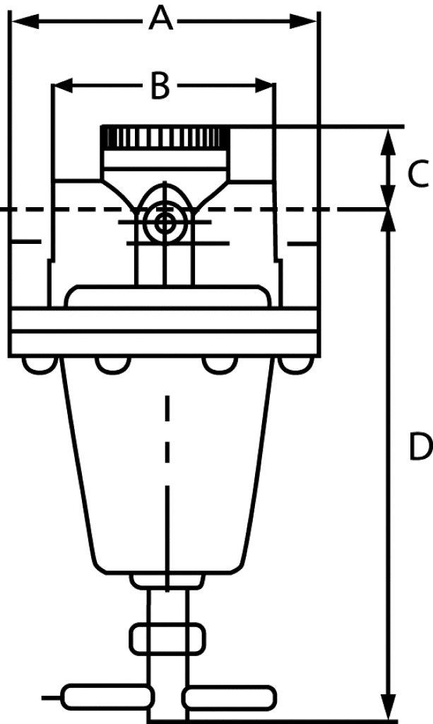 Konstant-Druckregler inkl. Manometer, BG 3, G 1, 0,5 - 10 bar - bei HUG Technik ✭