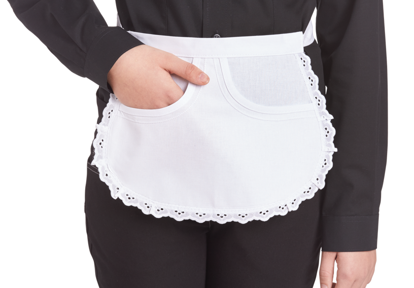 LEIBER Damen-Servierschürze weiß, Gr. 34 - direkt bei HUG Technik ✓