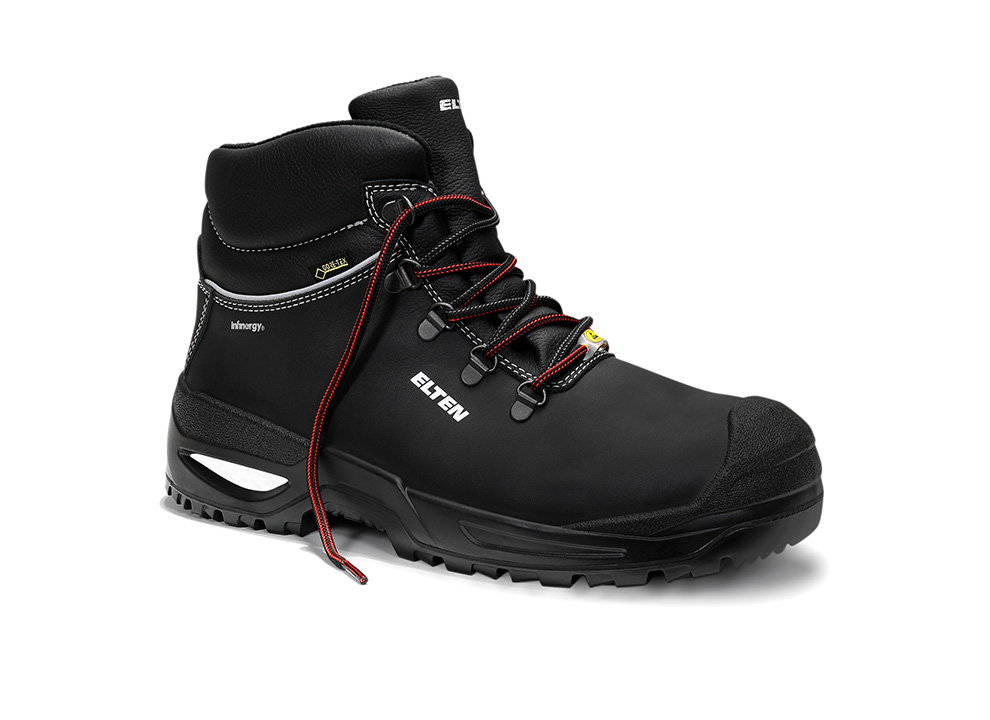 ELTEN® Sicherheitsschnürstiefel FRANCESCO XXSG GTX black Mid ESD S3 CI